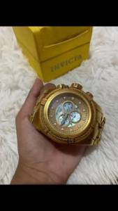 Relogio Invicta  Bolt Zeus Gold Original