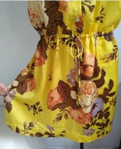 Vestido Farm Amarelo Floral