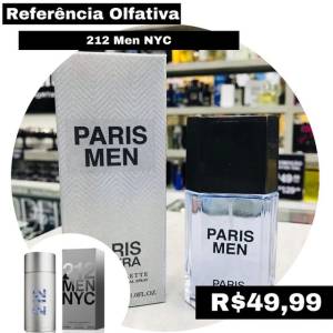 212 Men Nyc Carolina Herrera Perfume Masculino - Dublin Perfumes Importados