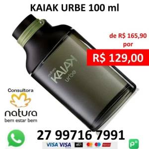 Colnia Natura Kaiak Urbe Masculina 100 Ml