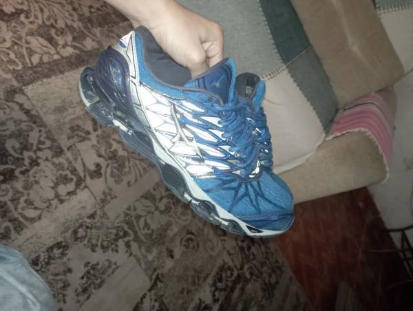 Mizuno Pro 7 Azul Refletivo