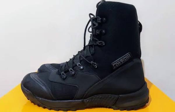 Coturno Bota Acero 42 One Preto Extra Leve   Acolchoado   Palmilha Gel Pu