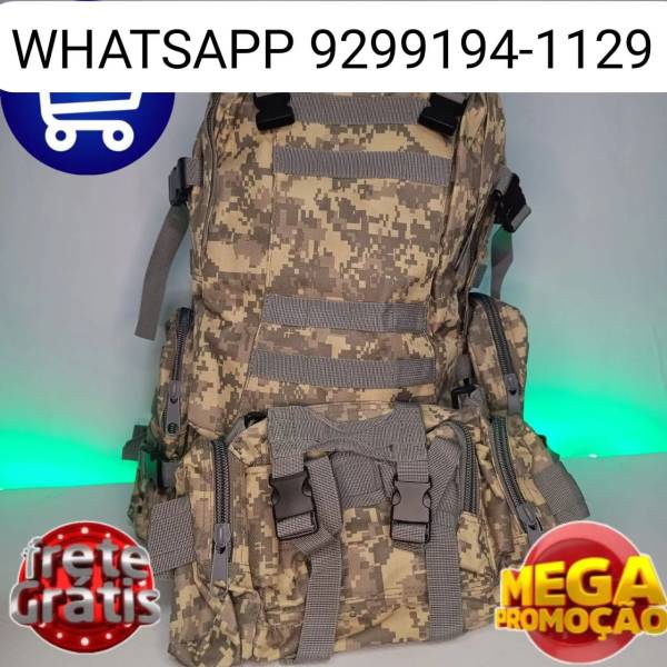 Mochila Militar Camuflada E Digitalizada (promoo)