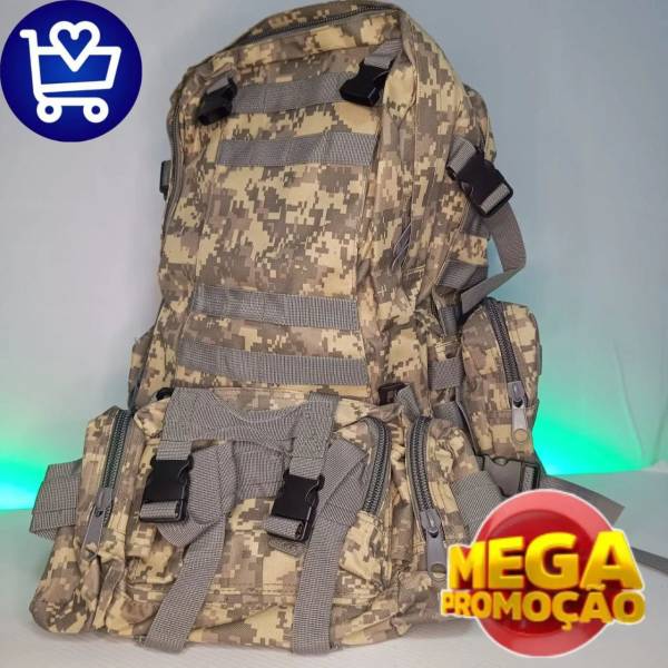 Mochila Militar Camuflada E Digitalizada (promoo)