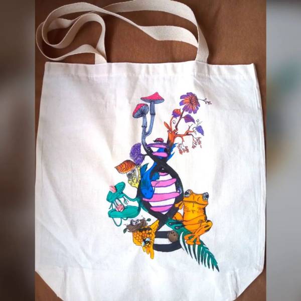 Fao Desenhos Em Bolsas Ecolgicas