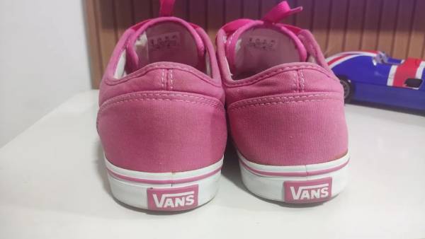 Tenis Vans Original Rosa Nmero 38 Em Muito Bom Estado