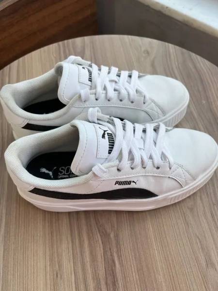 Tnis Puma Platform Feminino Branco