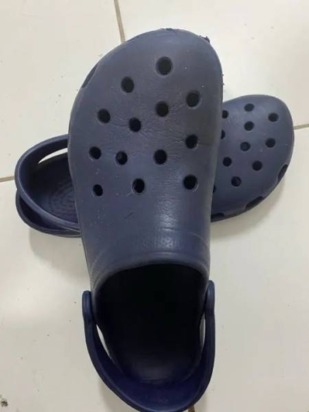 Chinelos Crocs Azuis