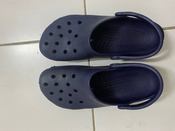 Chinelos Crocs Azuis