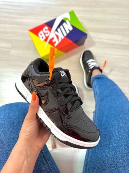 Tnis Nike Preto Verniz Do 34 A 43 Unissex