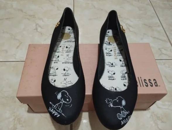 Sapatilha Snoopy Melissa (37)