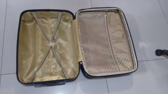 Maleta De Viagem Preta 10kg Leia Anuncio