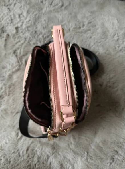 Bolsa Tiracolo Rosa