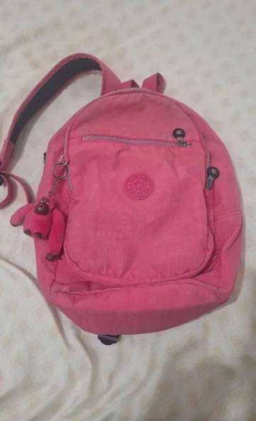 Mochila Kipling Pequena Rosa