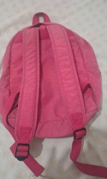 Mochila Kipling Pequena Rosa