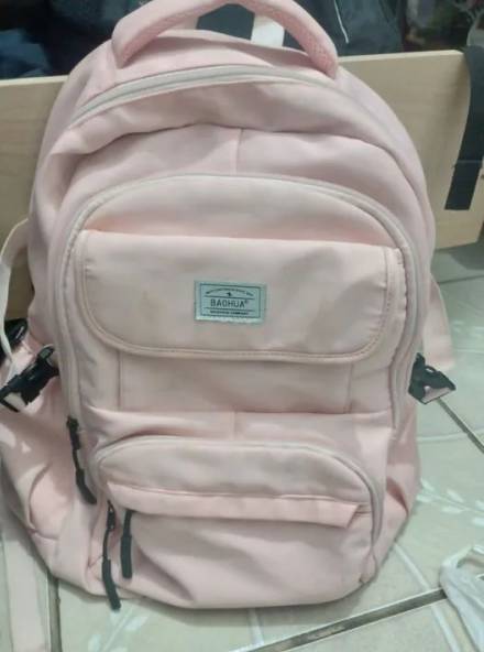 Mochila Rosa De Marca  Baohua