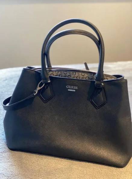 Bolsa Guess Preta Original