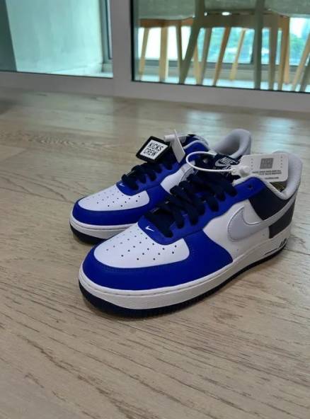 Nike Air Force Low 1 Azul Novo