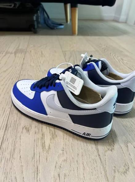 Nike Air Force Low 1 Azul Novo