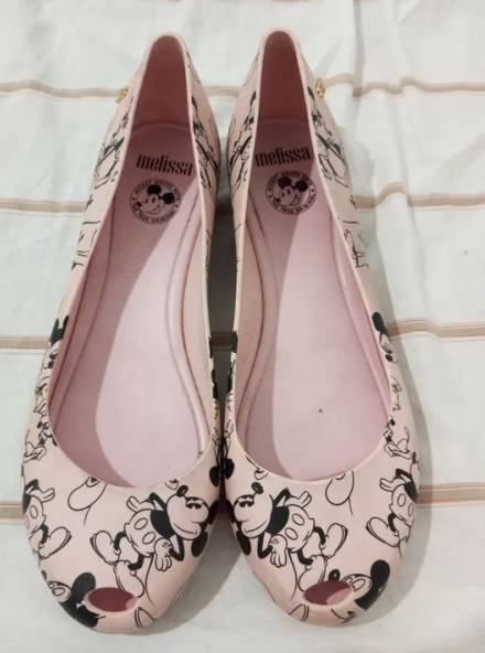 Sapatilha Melissa Ultragirl Mickey Ad Rosa