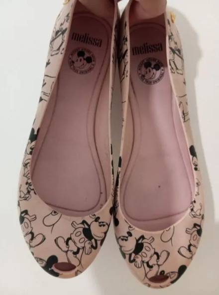 Sapatilha Melissa Ultragirl Mickey Ad Rosa