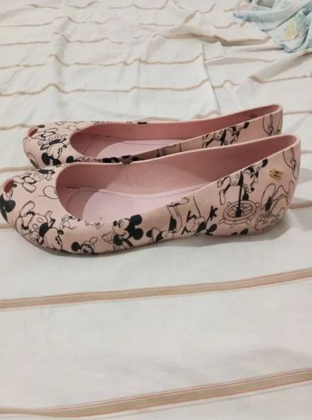 Sapatilha Melissa Ultragirl Mickey Ad Rosa