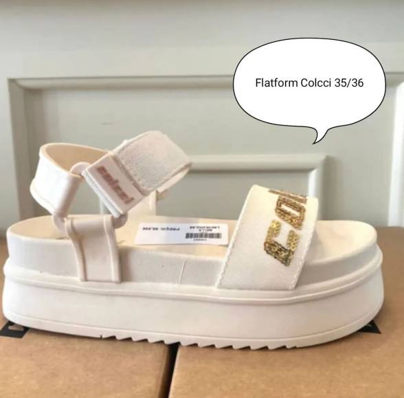 Flatform Colcci Off-white 35/36