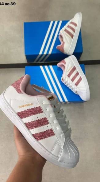 Tnis Adidas Superstar Unissex Linha Luxo (34 Ao 43) - A Pronta Entrega