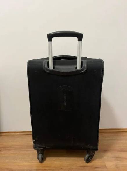 Mala Samsonite Preta 12kg 58x36x25cm