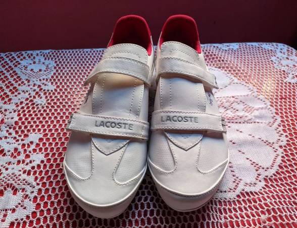 Tnis Branco Lacoste N38 Original