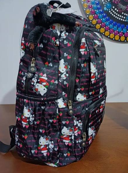 Kit De Bolsas Hello Kitty - Mochila, Bolsa E Necessaire