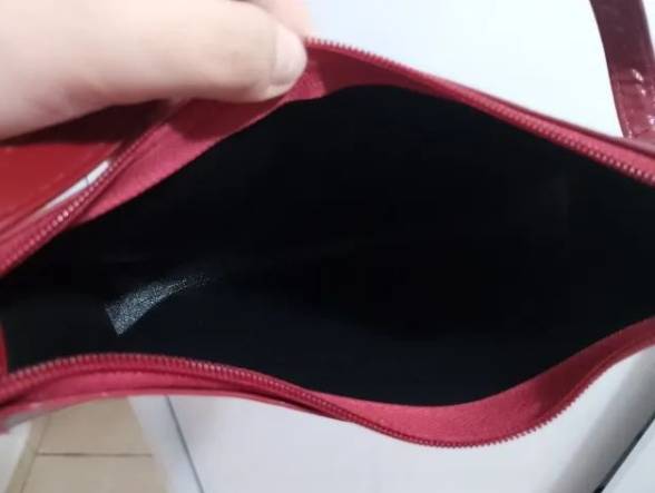 Bolsa Baguete Couro Pu