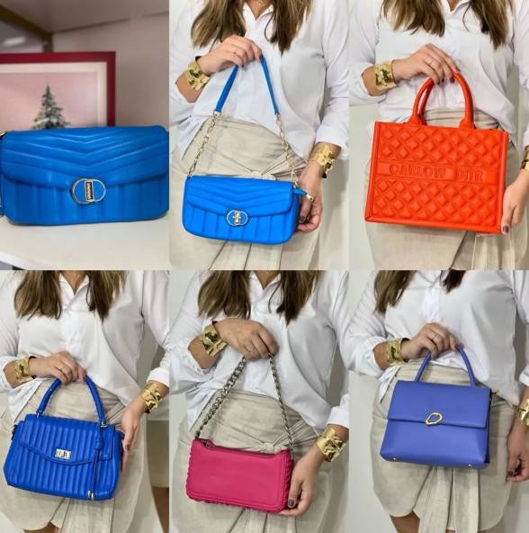 Bolsa Feminina De Ombro Em Diversas Cores