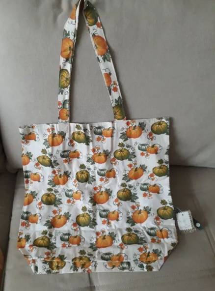 Bolsa De Ombro - Ecobag Com Estampa De Abbora