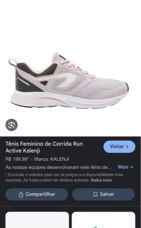 Tnis Feminino De Corrida