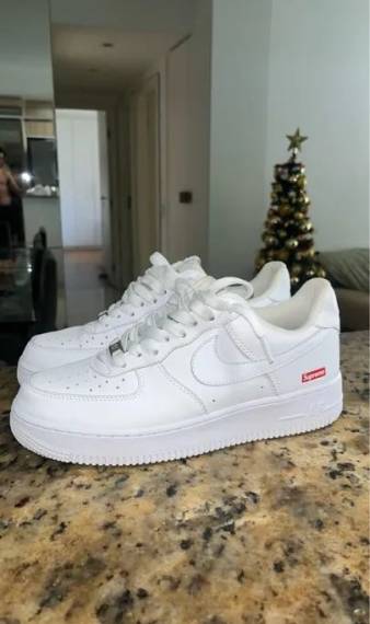 Tnis Nike Air Force 1 Supreme Original Presenteado Pelo Mc Pedrinho