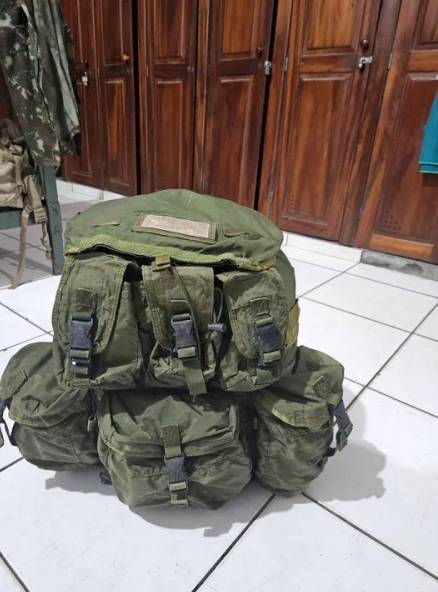 Mochila Americana + Ala E Barrigueira Molle Ii