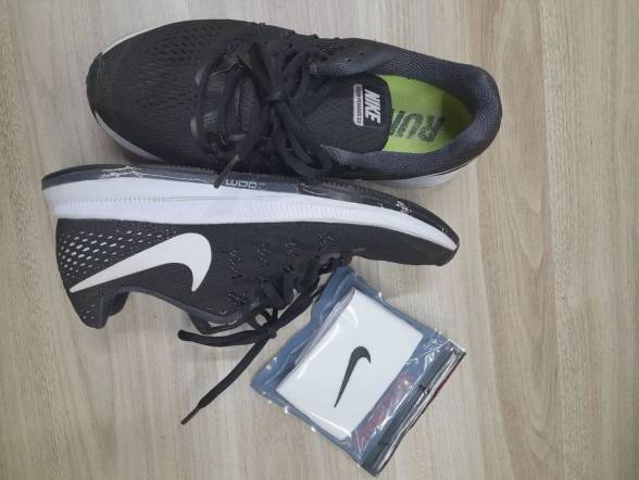 Tnis Nike Zoom Pegasus Numerao Eua 38 Numerao Preto