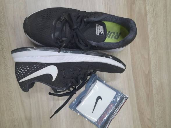 Tnis Nike Zoom Pegasus Numerao Eua 38 Numerao Preto