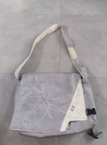 Bolsa De Ombro Hp Cinza