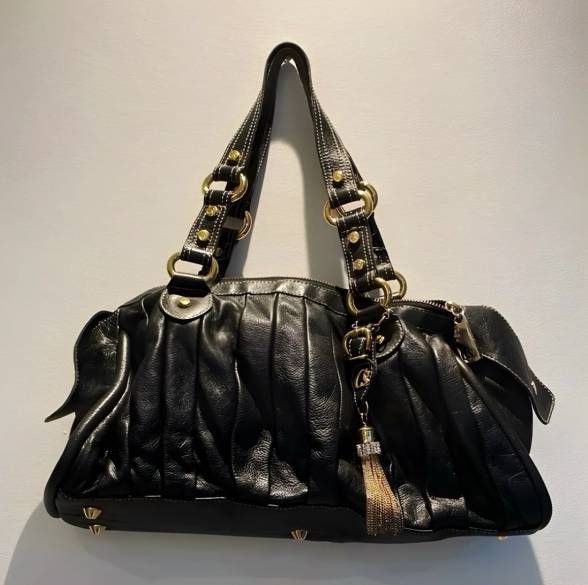 Bolsa Original Carmen Steffans Couro Preta