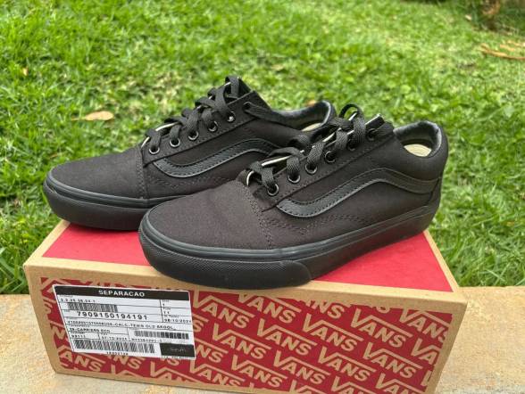 Tnis Vans Old Skool Preto