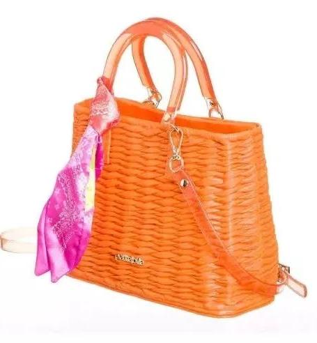 Bolsa De Ombro Laranja -  Petit Jolie